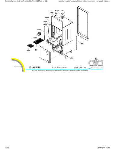 Pièces détachées ATA ALP43 Annee 2015 