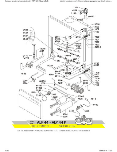 Pièces détachées ATA ALP44 Annee 2002 