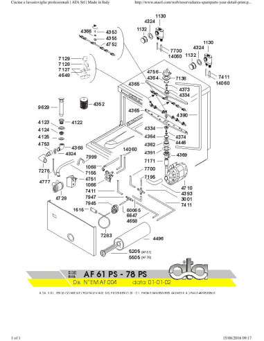 Pièces détachées ATA AF61PS Annee 2002 