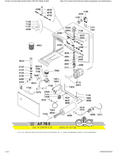 Pièces détachées ATA AF78E Annee 2002 