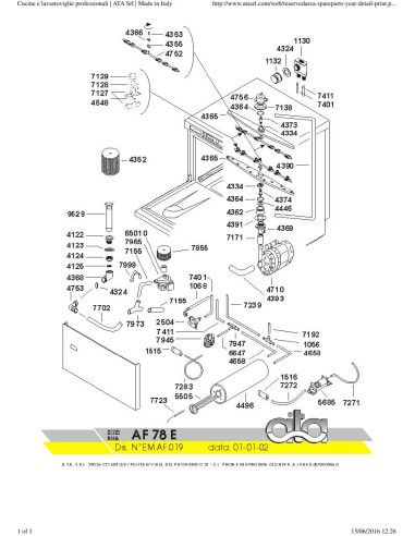 Pièces détachées ATA AF78E Annee 2003 