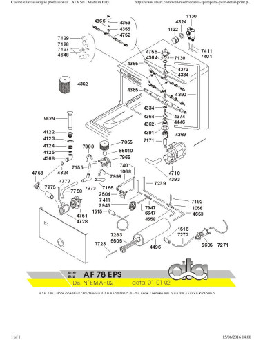 Pièces détachées ATA AF78EPS Annee 2003 