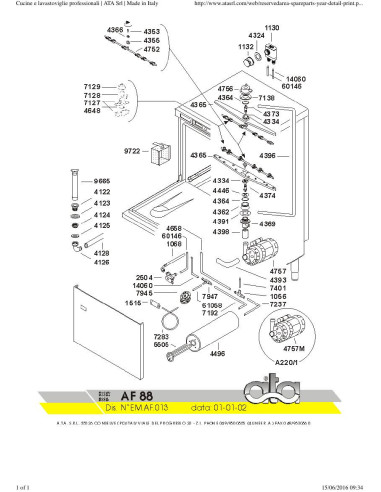 Pièces détachées ATA AF88 Annee 2002 