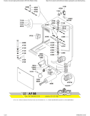 Pièces détachées ATA AF88 Annee 2003 