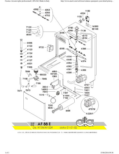 Pièces détachées ATA AF88E Annee 2002 