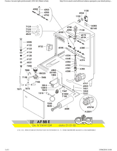 Pièces détachées ATA AF88E Annee 2003 