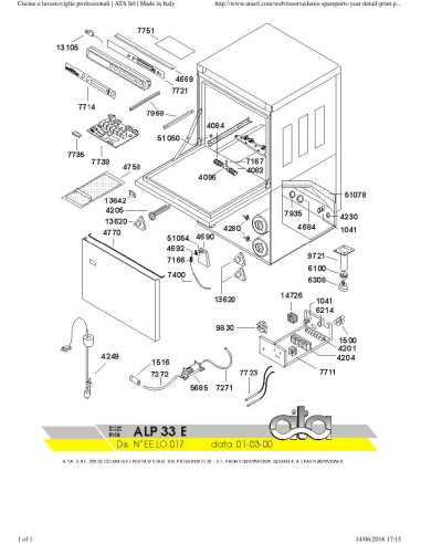 Pièces détachées ATA ALP33E Annee 2001 