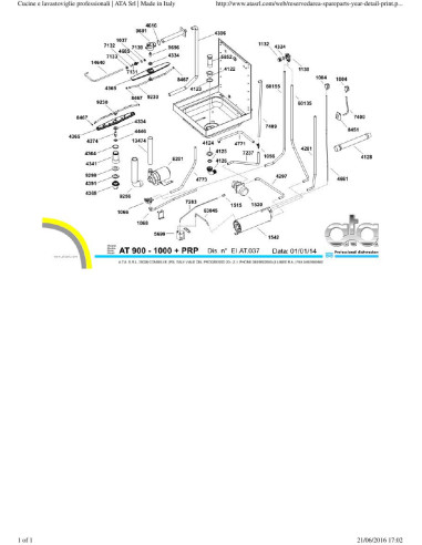 Pièces détachées ATA AT1000PRP Annee 2015 