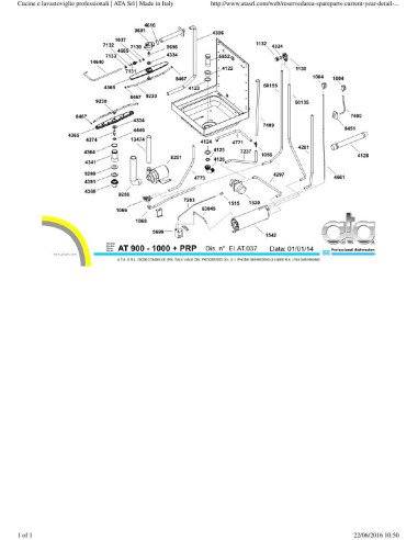 Pièces détachées ATA AT1000PRP Annee 2016 