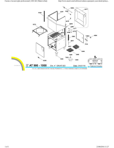 Pièces détachées ATA AT900PRP Annee 2014 