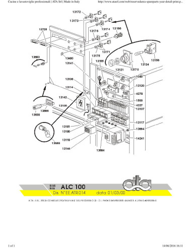 Pièces détachées ATA ALC100 Annee 2001 