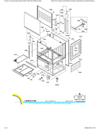 Pièces détachées ATA ATR240A Annee 2012 