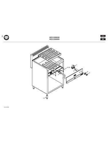 Pièces détachées BERTOS E6BM3M Annee 0 