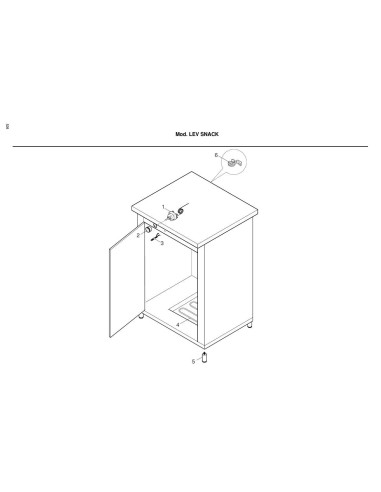 Pièces détachées BERTOS LEVSNACK Annee 2006 