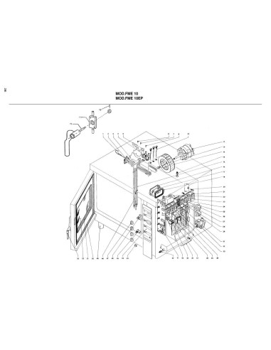 Pièces détachées BERTOS FME10EP Annee 2002 