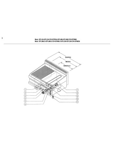 Pièces détachées BERTOS EFM6-2 Annee 2002 