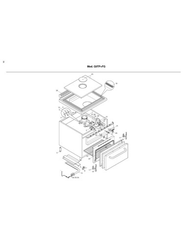 Pièces détachées BERTOS G9TP-FG Annee 2002 