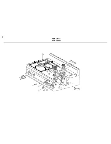 Pièces détachées BERTOS G2FS4 Annee 2002 