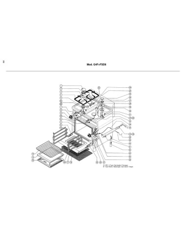 Pièces détachées BERTOS G4F-FSD8 Annee 2002 