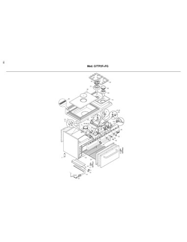 Pièces détachées BERTOS G7TP2F-FG Annee 2002 