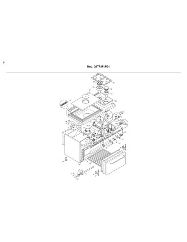 Pièces détachées BERTOS G7TP2F-FG1 Annee 2002 