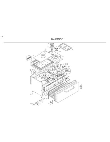 Pièces détachées BERTOS G7TP2F-T Annee 2002 