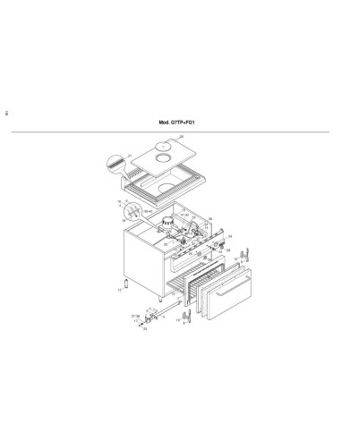 Pièces détachées BERTOS G7TPM-FG1 Annee 2002 