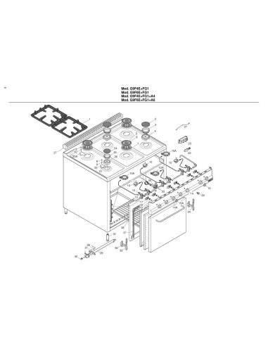 Pièces détachées BERTOS G9F4E-FG1 Annee 2002 