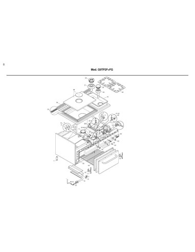 Pièces détachées BERTOS G9TP2F-FG Annee 2002 