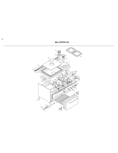 Pièces détachées BERTOS G9TP2F-FG1 Annee 2002 