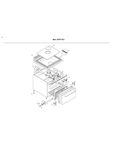 Pièces détachées BERTOS G9TP-FG1 Annee 2002 