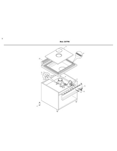 Pièces détachées BERTOS G9TPM Annee 2002 