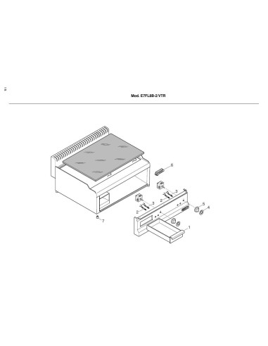 Pièces détachées BERTOS E7FL8B-2-VTR Annee 2002 