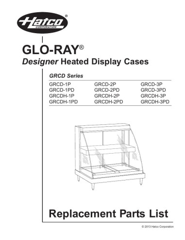 Pièces détachées HATCO GRCD-1P 