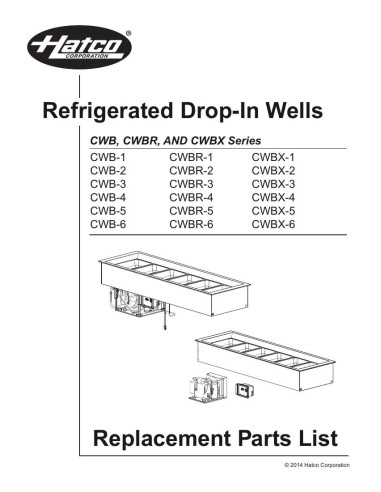 Pièces détachées HATCO CWB-1 