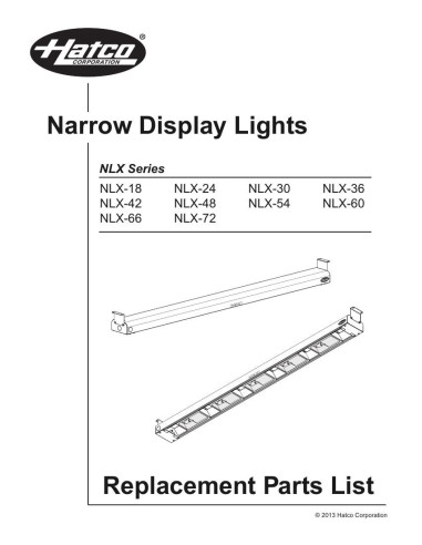 Pièces détachées HATCO NLX-18 