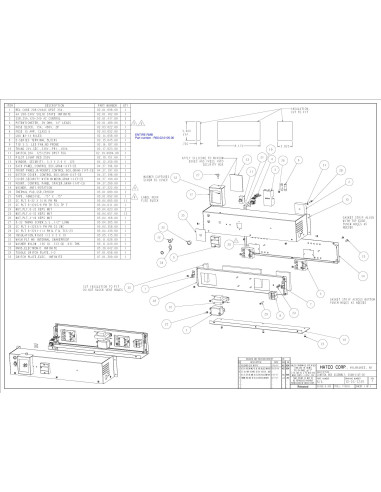 Pièces détachées HATCO GRAH-114T-CB 