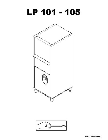 Pièces détachées ELETTROBAR LP101 Annee 04-2004 