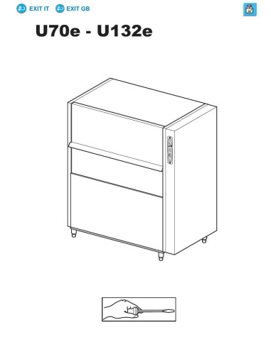 Pièces détachées ELETTROBAR U132E Annee 03-2003 