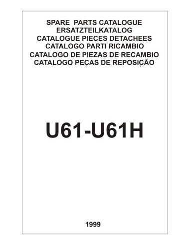 Pièces détachées ELETTROBAR U61 Annee 1999 