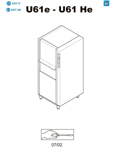 Pièces détachées ELETTROBAR U61E Annee 07-2002 