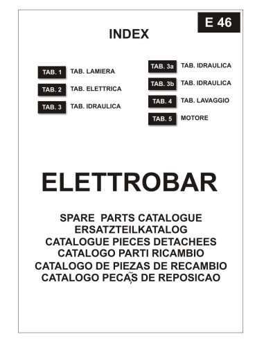 Pièces détachées ELETTROBAR E46 Annee 1999 