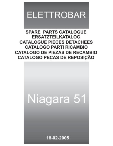 Pièces détachées ELETTROBAR NIAGARA51 Annee 02-2005 