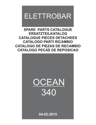 Pièces détachées ELETTROBAR OCEAN340 Annee 02-2015 