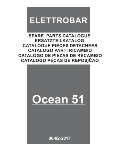 Pièces détachées ELETTROBAR OCEAN51 Annee 02-2017 