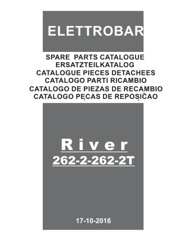 Pièces détachées ELETTROBAR RIVER262-2T Annee 10-2016 