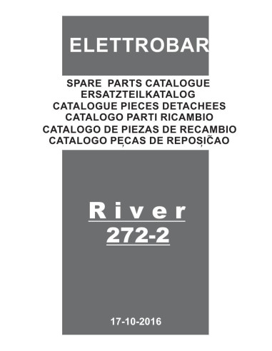 Pièces détachées ELETTROBAR RIVER272-2 Annee 10-2016 