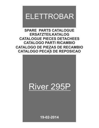 Pièces détachées ELETTROBAR RIVER295P Annee 02-2014 