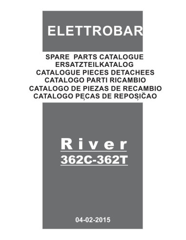 Pièces détachées ELETTROBAR RIVER362 Annee 02-2015 