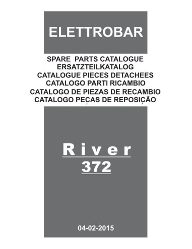 Pièces détachées ELETTROBAR RIVER372 Annee 02-2015 